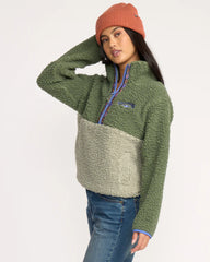 Billabong Horizon Mock Neck Half Zip FLC