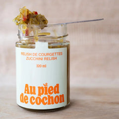 Au Pied De Cochon Relish Courgettes