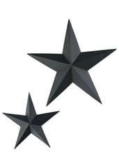 Étoile métal noire
