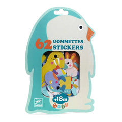 Gommettes animaux de la banquise