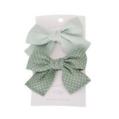 Duo de barrettes boucles
