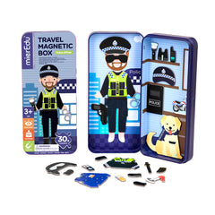 Boîte magnétique de voyage - Policier
