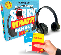 Jeu Sorry What?! - Édition Famille - Version française
