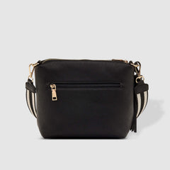 Kasey Crossbody Bag with Stripe Strap