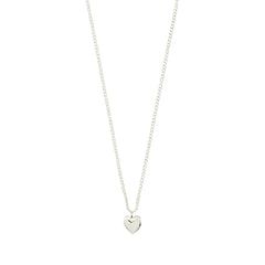 Pilgrim collier pendentif coeur recyclé résistant à l'eau