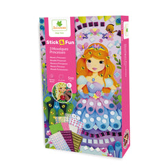 Stick'N Fun - 3 Mini Mosaïques - Princesses
