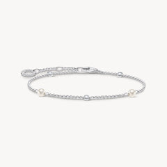 Bracelet pierres blanches