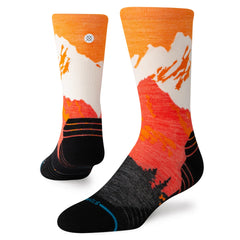 Chaussettes mi-mollet en laine légère Out Of Range