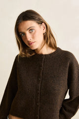 Estelle Fluffy Knit Cardigan