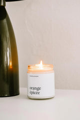 Chandelle Orange Épicée