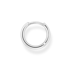 Créole unique classique argent 15mm