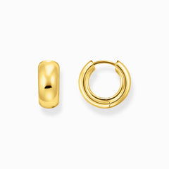 Boucles d'oreilles avec un design massif