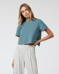 S/S Feather Cross