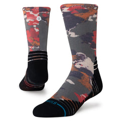 Chaussettes Stance In the Beds Mid Crew Military Green