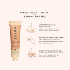 Bkind - Peeling visage tonifiant avec AHA et BHA