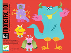 Monstre toi jeu d'observation et de mémoire