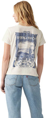T-shirt graphique coupe boxy