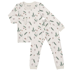 Pyjama en modal Pince cones on oat milk 3 mois - 8 ans