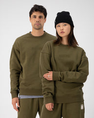 Verdant Merino Organic Cotton Crew