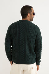 Mohair fishermans knit