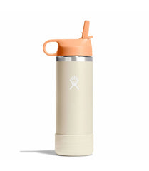 Kids wide straw cap and boot 18oz